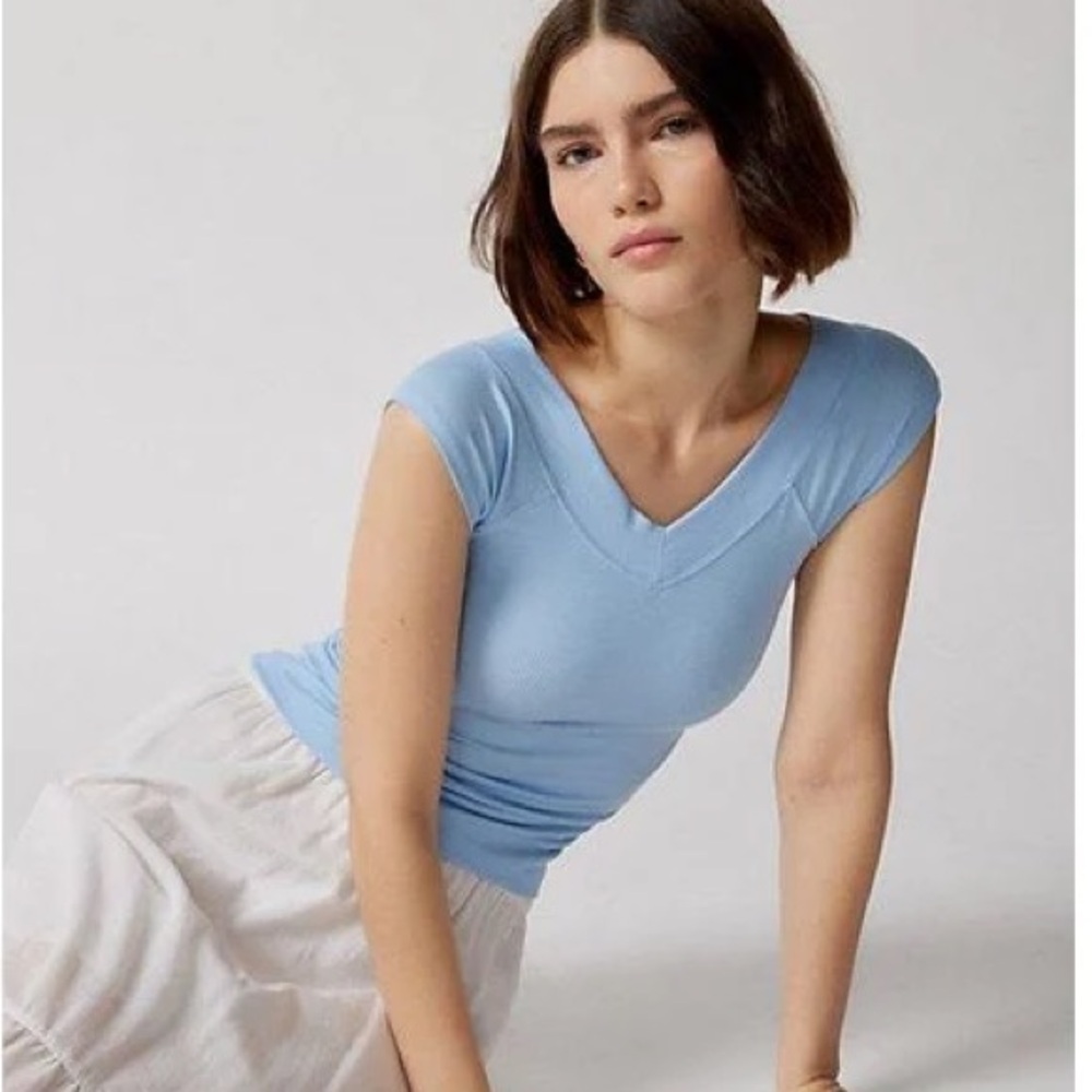 Urban Outfitters Light Blue Shirt